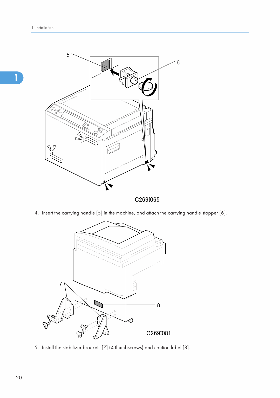 RICOH Aficio DX-4640PD C269 Service Manual-2